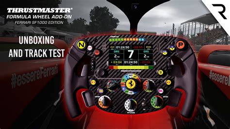 Unboxing Thrustmaster Ferrari Sf1000 F1 Replica Sim Racing Wheel Youtube