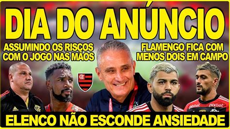 DIA DO ANÚNCIO DO TÉCNICO TITE NO FLAMENGO GABIGOL ARRASCAETA MUITO