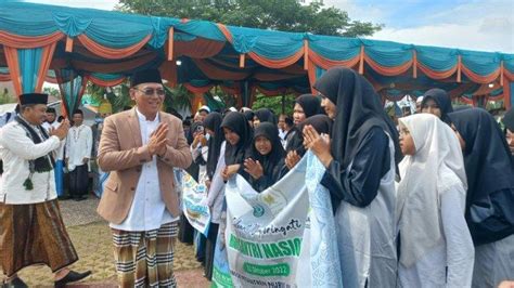 Momen Ribuan Santri Di Cilegon Ikuti Apel Peringatan Hari Santri