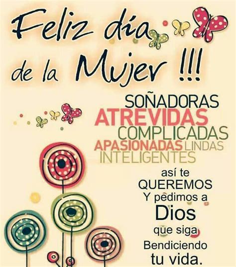 Feliz Dia De La Mujer Frases