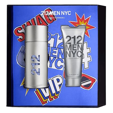 Kit Coffret 212 Men Nyc Masculino Edt Pós Barba New Worldfree