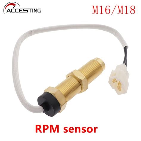 M16/M18 RPM Sensor Tachometer RMA Sensor For Car Truck Yacht Gas/Diesel ...