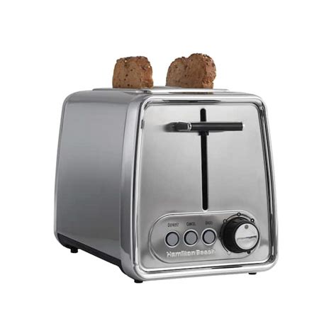 Hamilton Beach Modern Chrome 2 Slice Toaster Ginnys