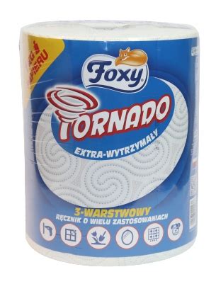 Ręcznik kuchenny FOXY TORNADO 3 WARSTWOWY 1KG 11975874976 Allegro pl