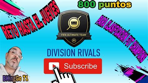 FIFA 19 ULTIMATE TEAM APRENDER A JUGAR RETO DE 800 PUNTOS en DIVISIÓN