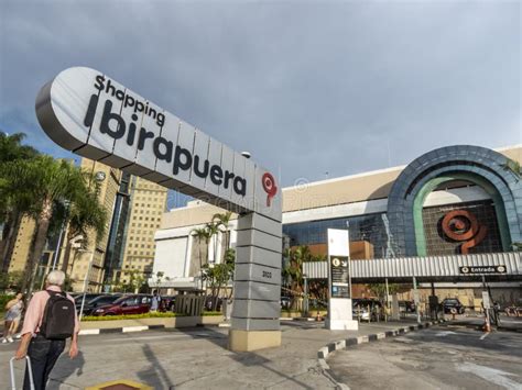 Ibirapuera Shopping Mall Sao Paulo Brazil Editorial Photo Image Of