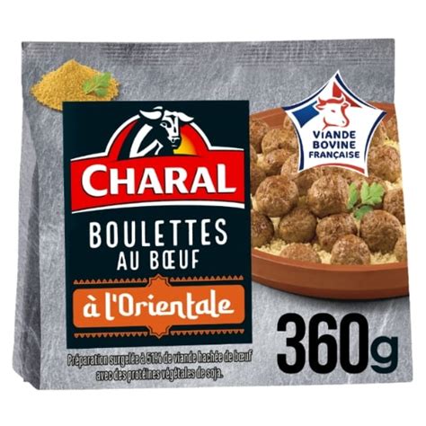 Boulettes Au B Uf L Orientale Charal Le Sachet De G Prix Carrefour