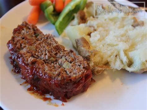 Meatloaf Dinner Recipe - Busy Mom Recipes