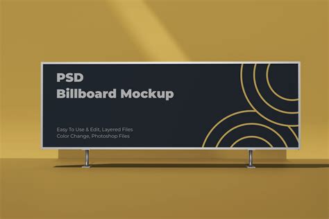 Psd indoor Billboard Mockup 34503770 PSD