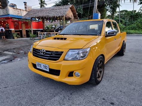 Lowered Toyota Hilux Vigo Modified - Phuket Thailand Dec 2019 Car ...