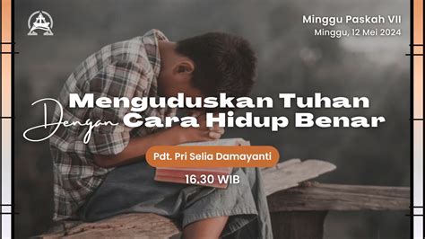 Ibadah Muda GKI Kwitang Minggu 12 Mei 2024 YouTube