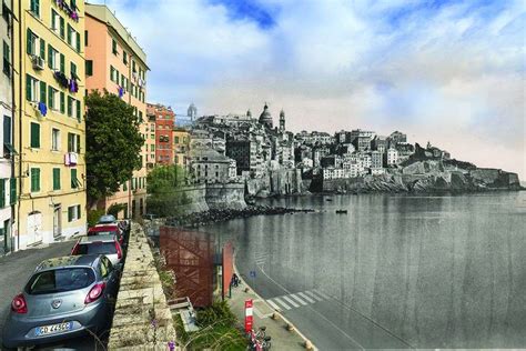 Genova dal mare al cielo la città di ieri e di oggi a confronto