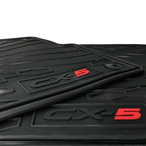 Set Of All Weather Oem Mazda Cx5 Floor Mats 2017 2021 Genuine Only Fwd