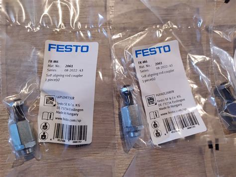 FESTO FK-M6 2061 CONNECTOR [NEW] [13 PCS TOGETHER] | eBay