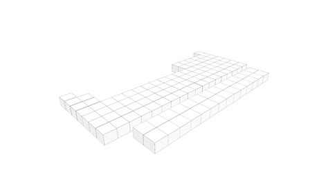 3D Periodic Table - TurboSquid 2139230