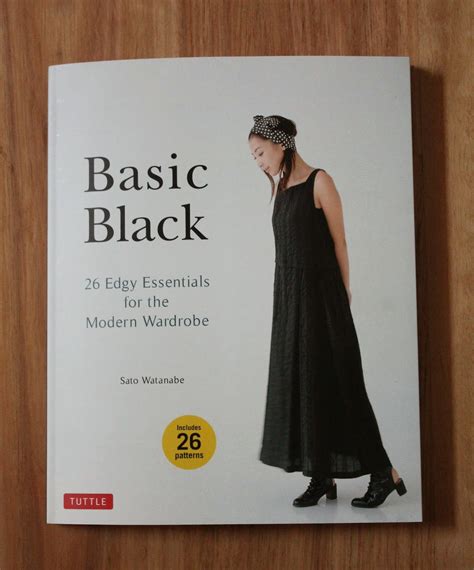 Japanese Sewing Book Basic Black Review Giveaway Via Kbfield