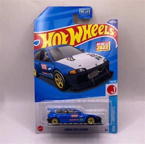 Hot Wheels Honda Civic Custom Diecast Etsy