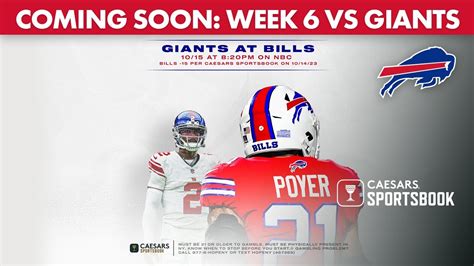 Buffalo Bills Primetime Sunday Night Football Matchup Vs New York