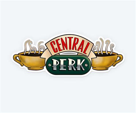 Central Perk Sticker