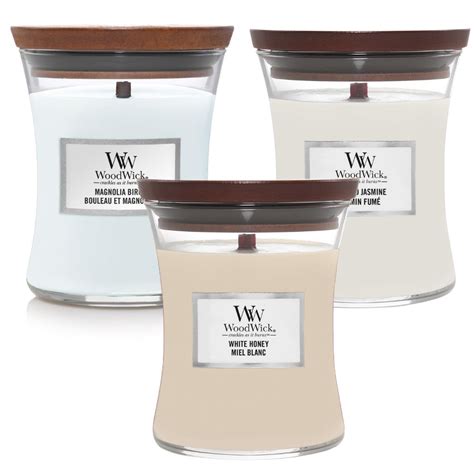 Woodwick Medium Jar Super Advantage 3 Stück - Scentsandhome