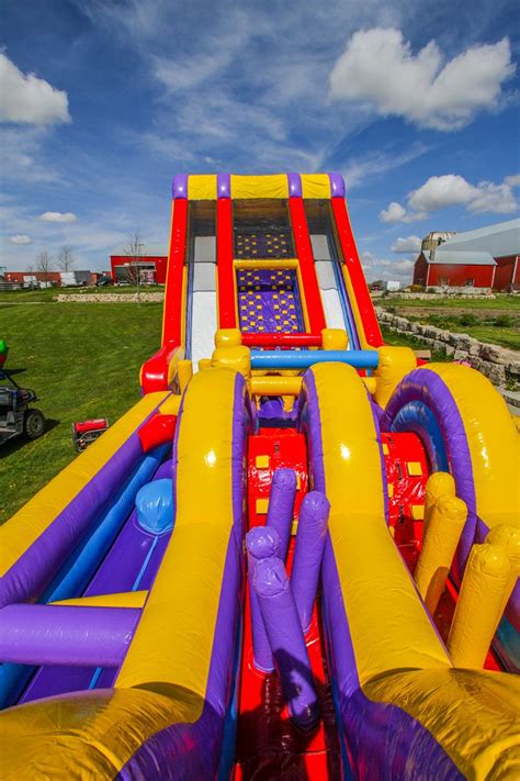 Extreme Vertical Rush Obstacle Air Bounce Inflatables Party Rentals