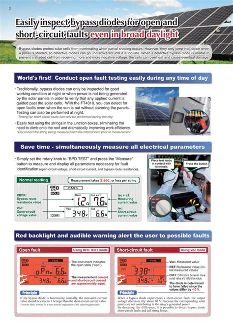 Hioki Bypass Diode Tester Ft Pdf
