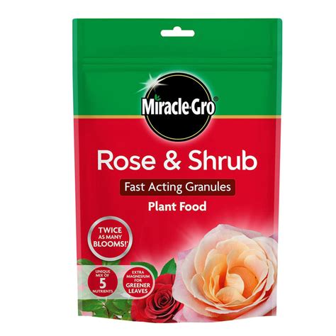 Miracle Gro® Rose And Shrub Fast Acting Granules Plant Food Fitfitgarden