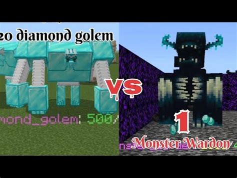 Biggest Fight Of Minecraft 10 Mutant Iron Golems And 10 Mutant Diamond