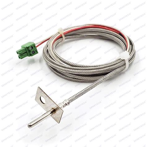 Customized Flange Probe Ntc Thermistor Temperature Sensor With