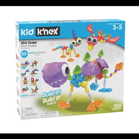 Knex Dino Dudes Pieces Builds