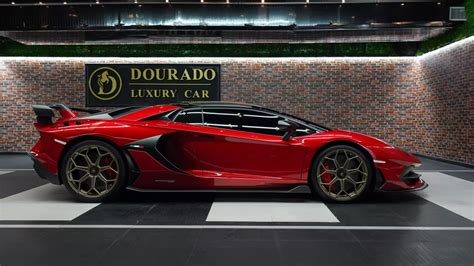 Red Lambo Aventador A Force of Nature on Four Wheels