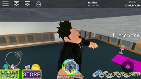 1B POINTS ROBLOX SHOUTING SIMULATOR 2 YouTube