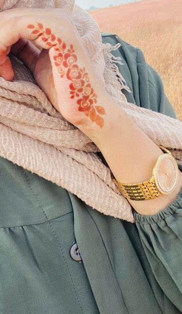 22 Floral Henna Patterns Inspired By Nature Floral Henna On Side Hand