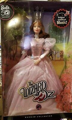 2008 MATTEL THE WIZARD OF OZ GLINDA THE GOOD WITCH BARBIE DOLL PINK