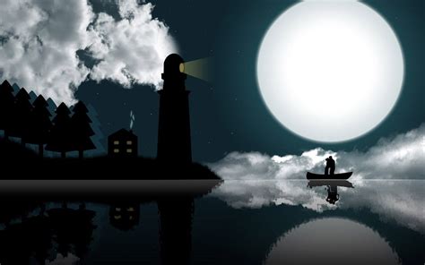 71 Wallpaper Love On Moonlight Free Download Myweb