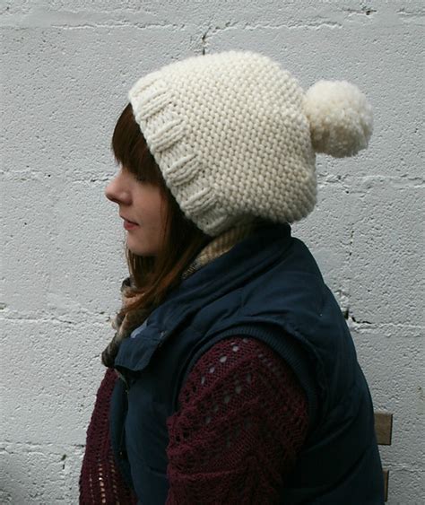 Knitting Patterns Galore - The Super Chunky Bobble Hat