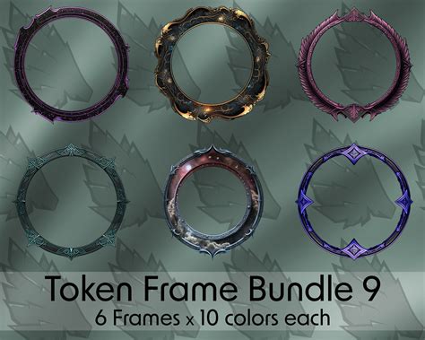 Frame Bundle Dnd Pathfinder Token Frame Token Border Foundry