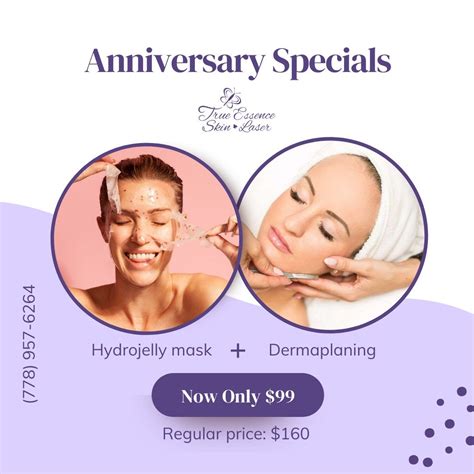 Specials True Essence Skin Laser Med Spa