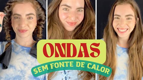 Como Fazer Ondas No Cabelo Sem Babyliss Youtube