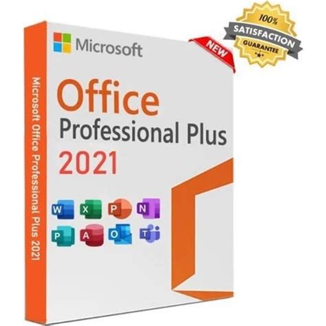 Microsoft Office 2021 Professionnel Plus Licence professionnelle à