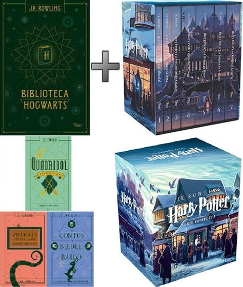 Box Biblioteca Hogwarts Mercadolivre