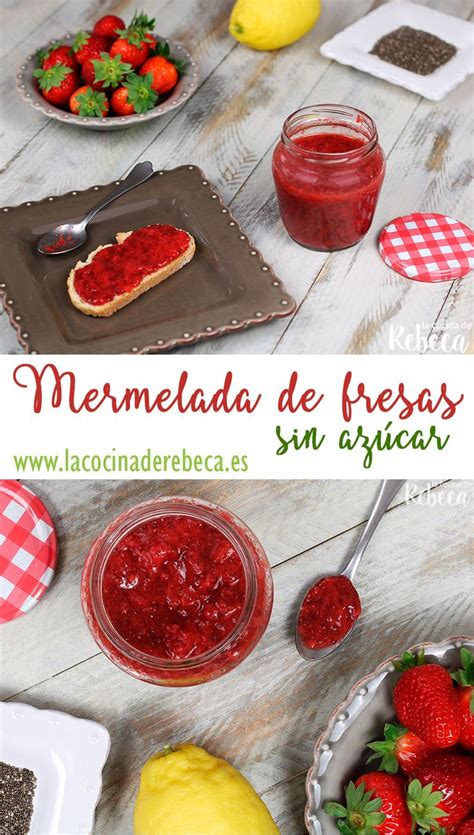 Receta De Mermelada De Fresas Sin Az Car Receta De Mermelada De Fresa