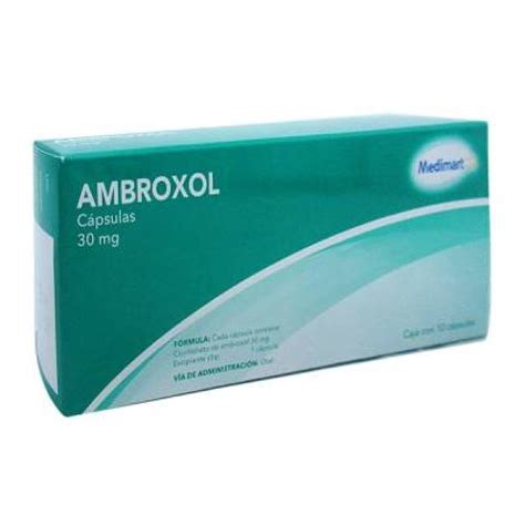 Ambroxol Medi Mart 30 Mg 10 Cápsulas Walmart