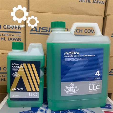 Aisin Long Life Coolant Antifreeze Green Liter Gallon Genuine