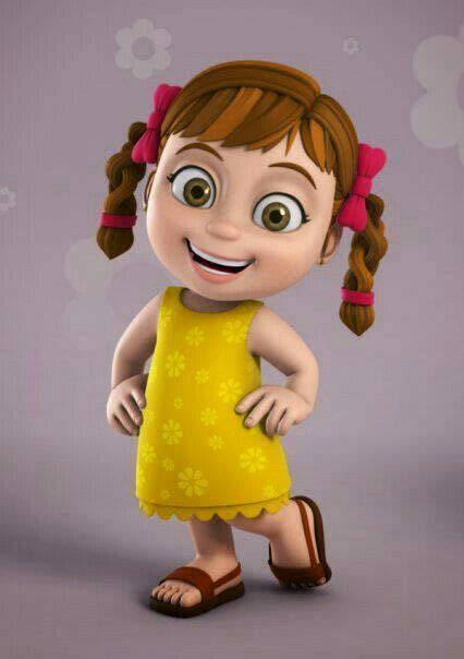 Baby Cartoon Characters Girl Cartoon Cartoon Art Zbrush Chara Nbkomputer