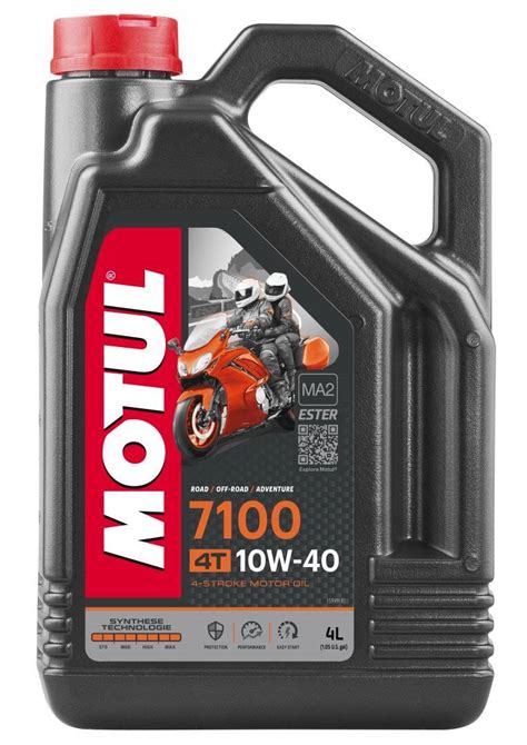 Olej Motocyklowy Motul 7100 4l 10w40 4t Syntetyk Oryginalny MOTUL