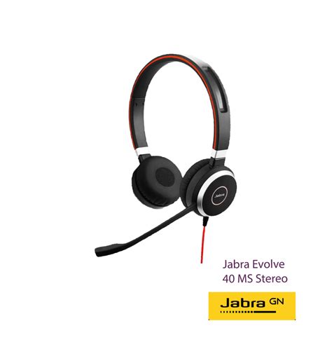 Jabra Evolve 40 MS Stereo Auricular Alámbrico Rac Technologies