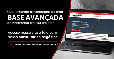 Plataforma Locadora De Equipamentos On Linkedin Baseavançada Plataformalocadora