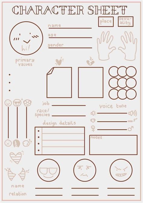 Pin By On Jjsd Character Sheet Template Character Sheet Character