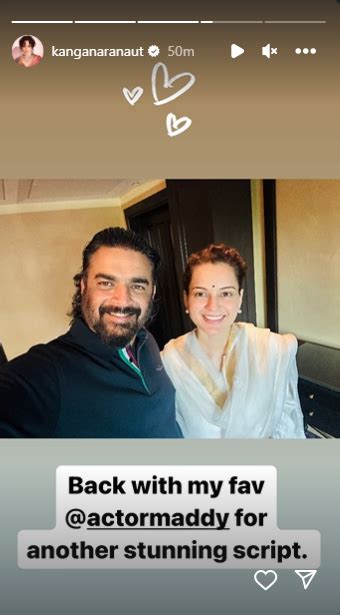 Kangana Ranaut Shares Selfie With Her Favourite R Madhavan